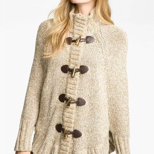MICHAEL by Michael Kors Tan Sweater Cape